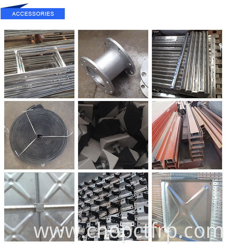 50m3 storage service hot dip galvanized bolted connection used water tanks fire-fighting application